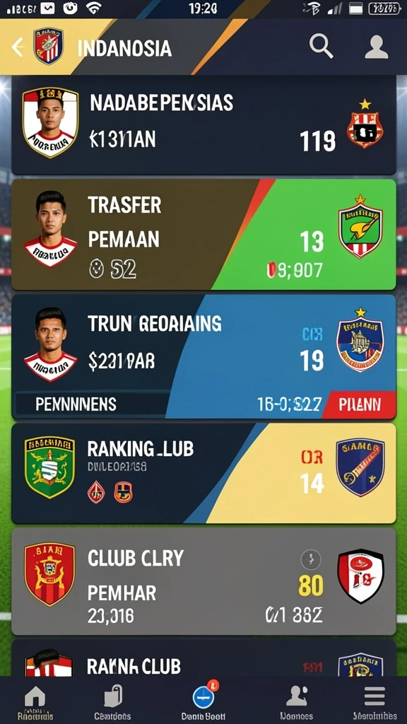 gamerp - Tampilan antarmuka yang intuitif dan menarik.