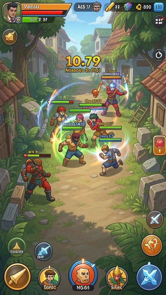 gamerp - Karakter yang beragam dan dapat dipilih.