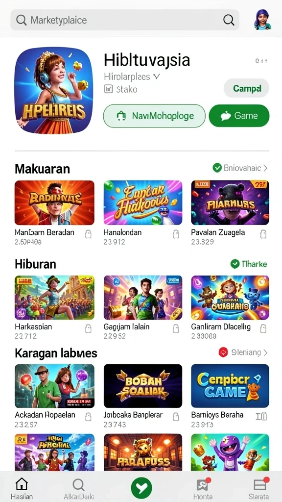 lkopen - Tampilan awal LKOPEN yang menarik dan interaktif.