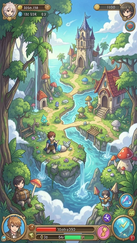 luckytopia - Tampilan awal LUCKYTOPIA yang memukau.